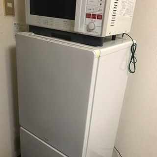 電子レンジ、冷蔵庫セットでぜひ！