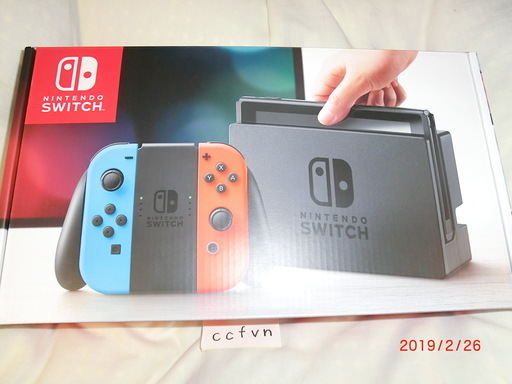 未使用品 Nintendo Switch 本体 ネオンブルー ネオンレッド