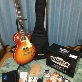 ギター+ソフトケース+アンプ+スタンドセット 