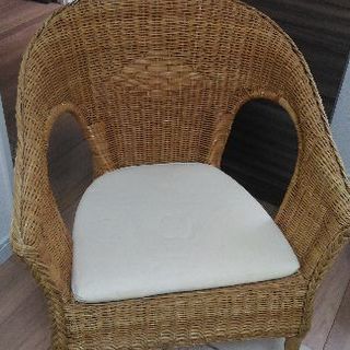 IKEA藤椅子