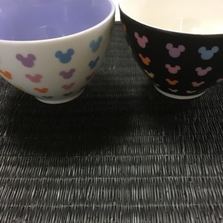 ディズニー 茶碗 2枚セット