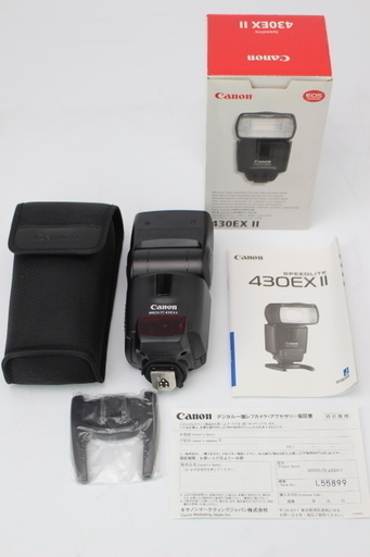 518) ☆未使用品☆ Canon 【SPEEDLITE】 430EX 2 スピードライト EOSアクセサリー キャノン カメラ機器