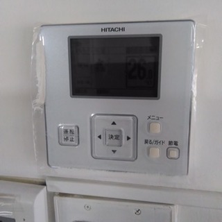 格安、業務用エアコン】岐阜市まで取りこれる方 8v 日立てんかせ 2016