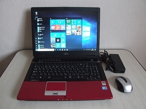 高速SSD120GB搭載　Fujitsu FMV-BIBLO NF/D55 ノートパソコン　2