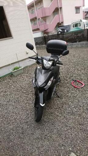 スズキ アドレス100 黒 静岡発