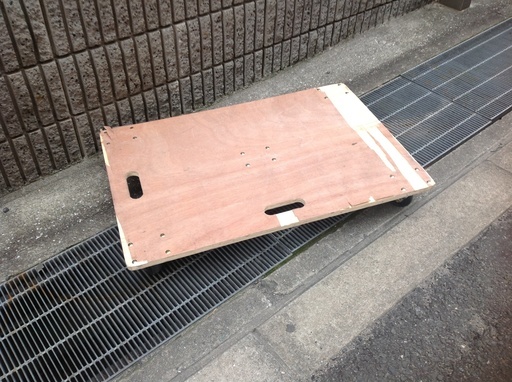 ホームセンターコーナン 木製平台車 Yone3 大阪の家具の中古あげます 譲ります ジモティーで不用品の処分