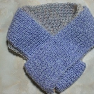 スヌード　手編み