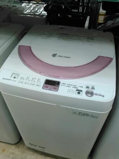 SHARP　6.0㎏洗濯機　ES-GE60N　（2014）