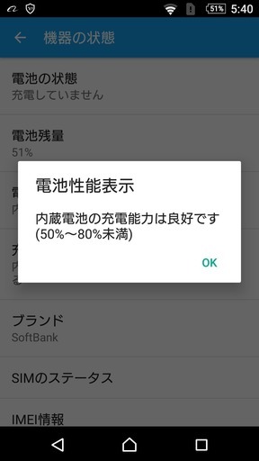 SIMフリー SoftBank Xperia Z5 501SO White  Usedきれいです