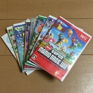 【Nintendo Wii】中古ソフト×8枚セット