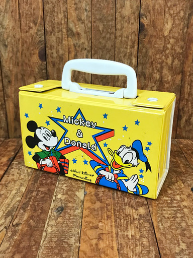 ミッキーマウス★ドナルドダック★ケース★小物入れ★ヴィンテージ★ビンテージ★アメリカン雑貨★アメトイ★ディズニー