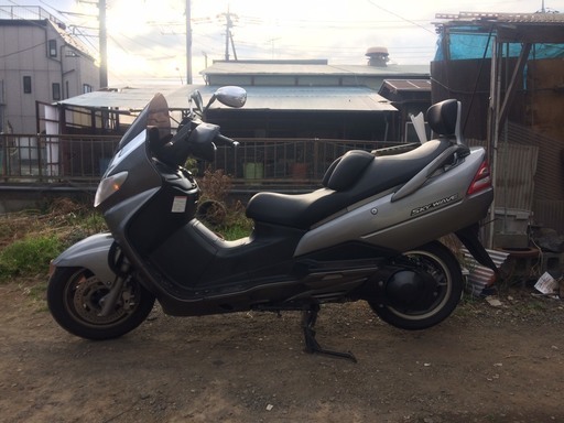 CJ42A スカイウェイブ！約17000キロ！ビックスクーター マジェ?スカブ?