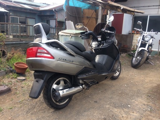 CJ42A スカイウェイブ！約17000キロ！ビックスクーター マジェ?スカブ?