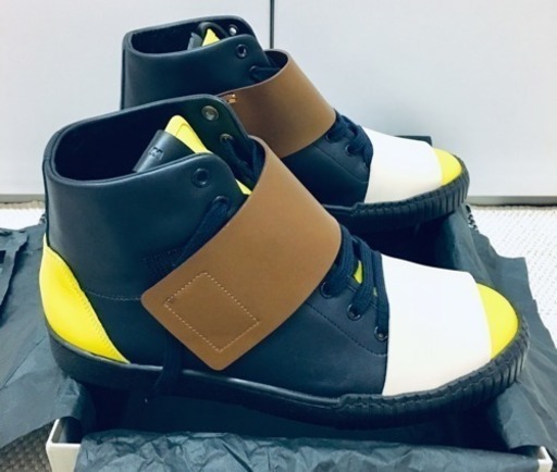 超美品 MARNI 42 ベルクロスニーカー