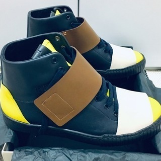 超美品 MARNI 42 ベルクロスニーカー 