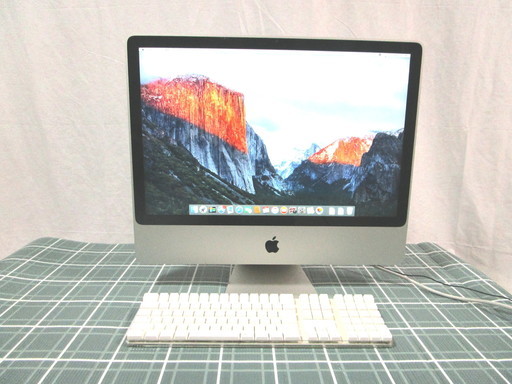 ★Apple iMac 24インチ メモリ：4GB HDD： 640GB A1225（中古PC）お安く譲ります（お薦めのiMacPCです）