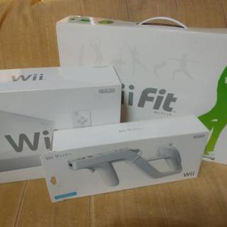 Wii 本体　Wii  fit　ザッパー　セット