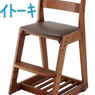 【新品保証付き】イトーキ 学習椅子 天然木製KM16-09DB ...