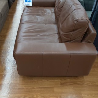 無印良品 2人掛けレザーソファー