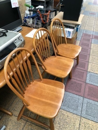 飛弾高山 柏家具 KASHIWA 椅子三脚 配達可能