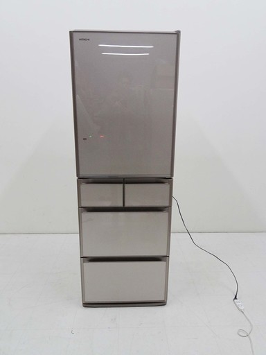 1年保証付 HITACHI 日立 大型冷蔵庫 真空チルド R-S5000E(XN) 501L 2015年製