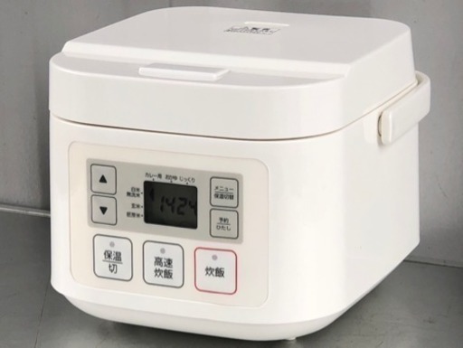 美品！ニトリ マイコン炊飯ジャー◇炊飯器◇3号炊き◇単身用◇2015年製◇SN-A5