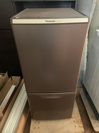 【3か月保証付き】2ドア冷蔵庫 17年製 138L パナソニック  NR-B149W-T