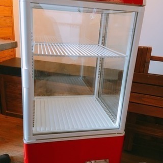 コカコーラ冷蔵庫 レトロ 両開き