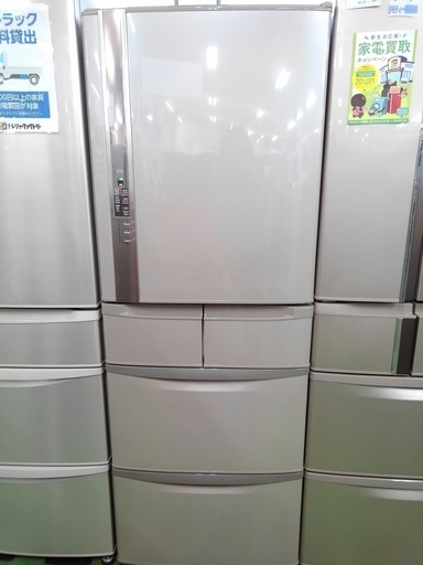 【6ヶ月保証！！】HITACHI　5ﾄﾞｱ冷蔵庫　2011年製造　R-SL47BM