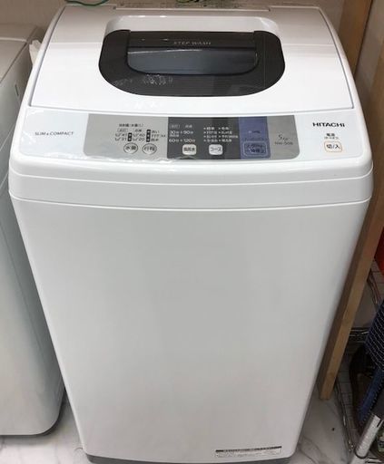 日立 5ｋ 洗濯機 NW-50B 2018年 S089