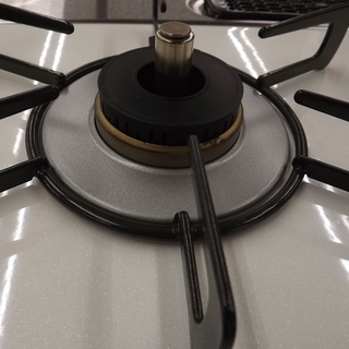 リンナイ LP用ガスコンロ ラクシエ RTS65AWK3R-WL プロパンガス LPガス ガステーブル 2016年製 札幌 西岡店