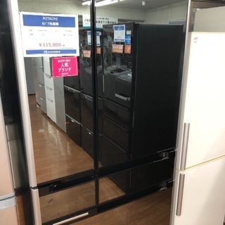 670リットルの特大容量！HITACHIの6ドア冷蔵庫！