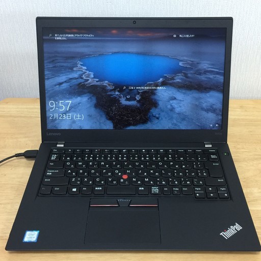 Lenovo ThinkPad T470s Corei5 7300U SSD256GB メモリ12GB Win10Pro