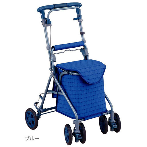 (※譲渡決定しました) 折りたたみ シルバーカー キャリー ショッピングカート 介護用品 歩行補助