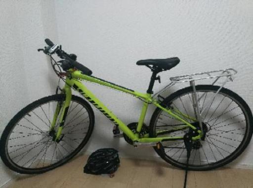 【５月いっぱい】SPECIALIZED クロスバイク　ライムグリーン