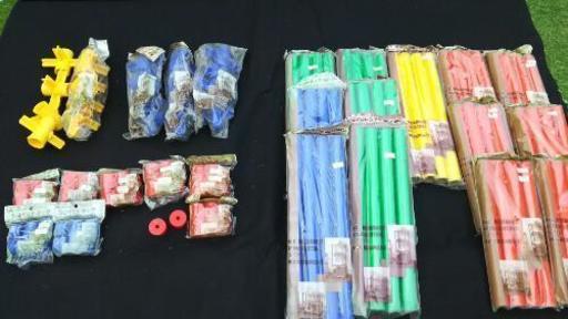 【お取引中】ジョイントラックパイプと付属品  長期間保管品