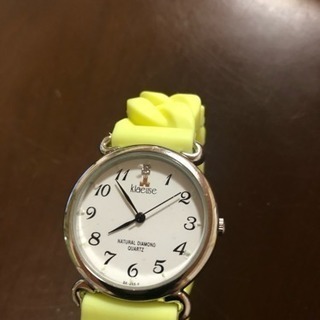 レディースクロイゼ腕時計、ダイヤワンポイント０円