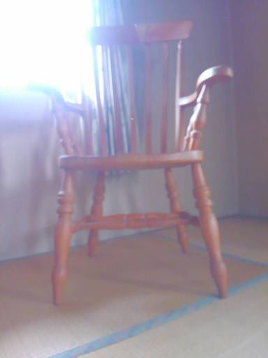 アメリカンプレモダンスタイル純木製椅子