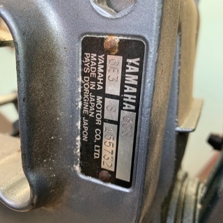 船外機 5馬力 ヤマハ