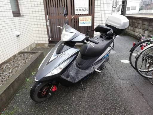 【取引・手続き中】SYM GT125 ガンメタ 原付 125cc