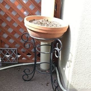 プランター / 植木鉢 スタンド付