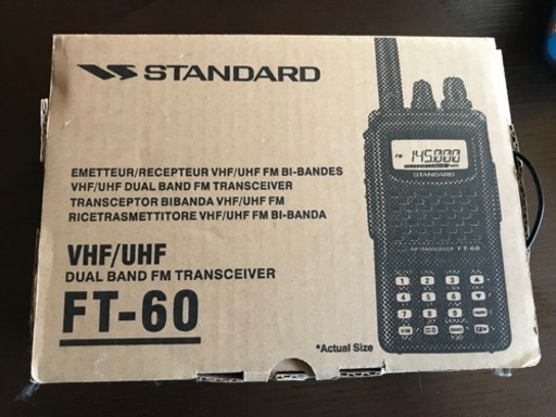 無線機 STANDARD FT60