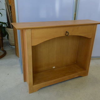 木製 コンソールテーブル 千趣会 サイドボード 飾り棚