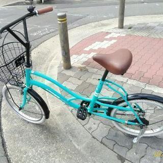 ♪ジモティー特価♪装備充実！！20型折りたたみ自転車 新大阪