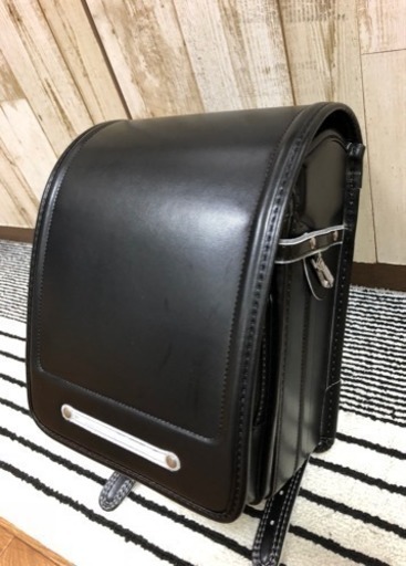 【新品/未使用】自動ロック ランドセル 黒色 ブラック
