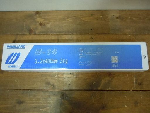 Jr 62 Kobelco コベルコ イルミナイト系被覆アーク溶接棒 3 2 400mm 5kg Familiarc B 14 新品 工具屋源さん浜松入野 浜松のその他の中古あげます 譲ります ジモティーで不用品の処分
