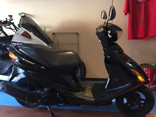 アドレスＶ１２５ S　ブラック　登録、整備代込みの金額！！