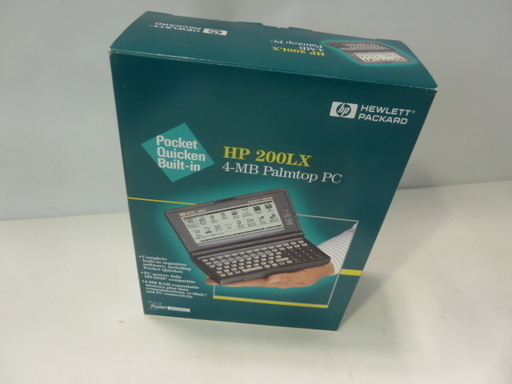 デッドストック 未使用★HP 200LX 4MB★Palmtop PC★HEWLETT PACKARD