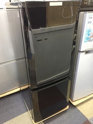 大田区送料無料 高年式 三菱 冷凍冷蔵庫 2ドア 146L 2017年製 MR-P15A-B