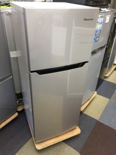 【美品】 大田区送料無料 高年式 ハイセンス 冷凍冷蔵庫 2ドア 120L 2018年製 HR-B12AS